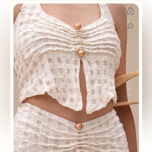 NWT Cult Gaia Ellin Top (XS) - Picture 4 of 8